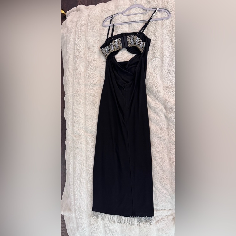 LoveShackFancy Wink Midi Beaded Dress with Bra Top - Picture 6 of 6